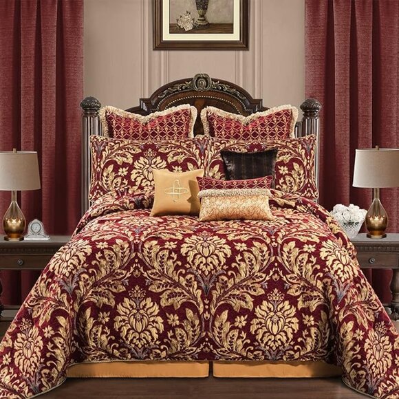 VELVET BROCADE COMFORTER - Picture 13 of 16